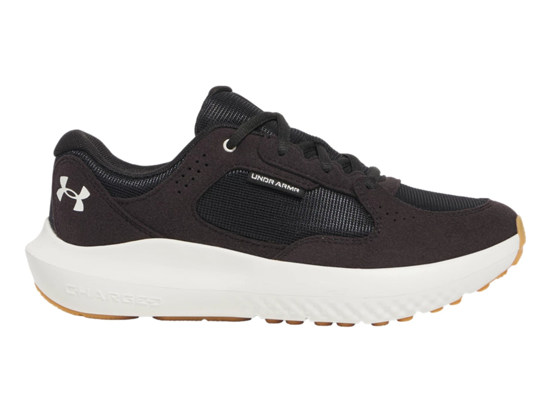 Tenis Under Armour Charged Versurge Negro y Blanco para Mujer
