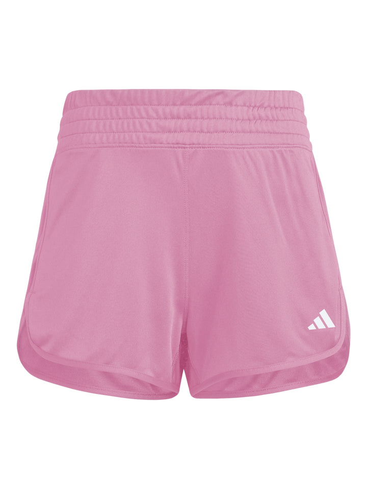 Shorts deportivos color rosa de la marca Adidas para mujer.