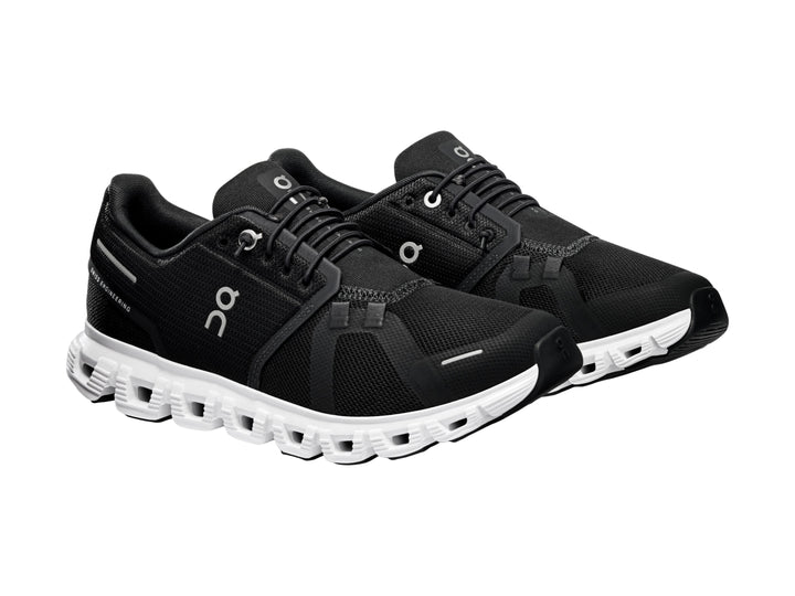 Tenis ON Cloud 6 Negro con Blanco para Mujer