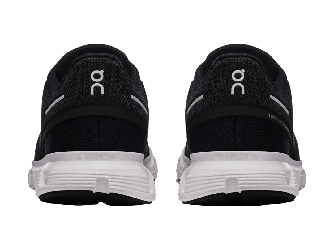 Tenis ON Cloud 6 Negro con Blanco para Mujer
