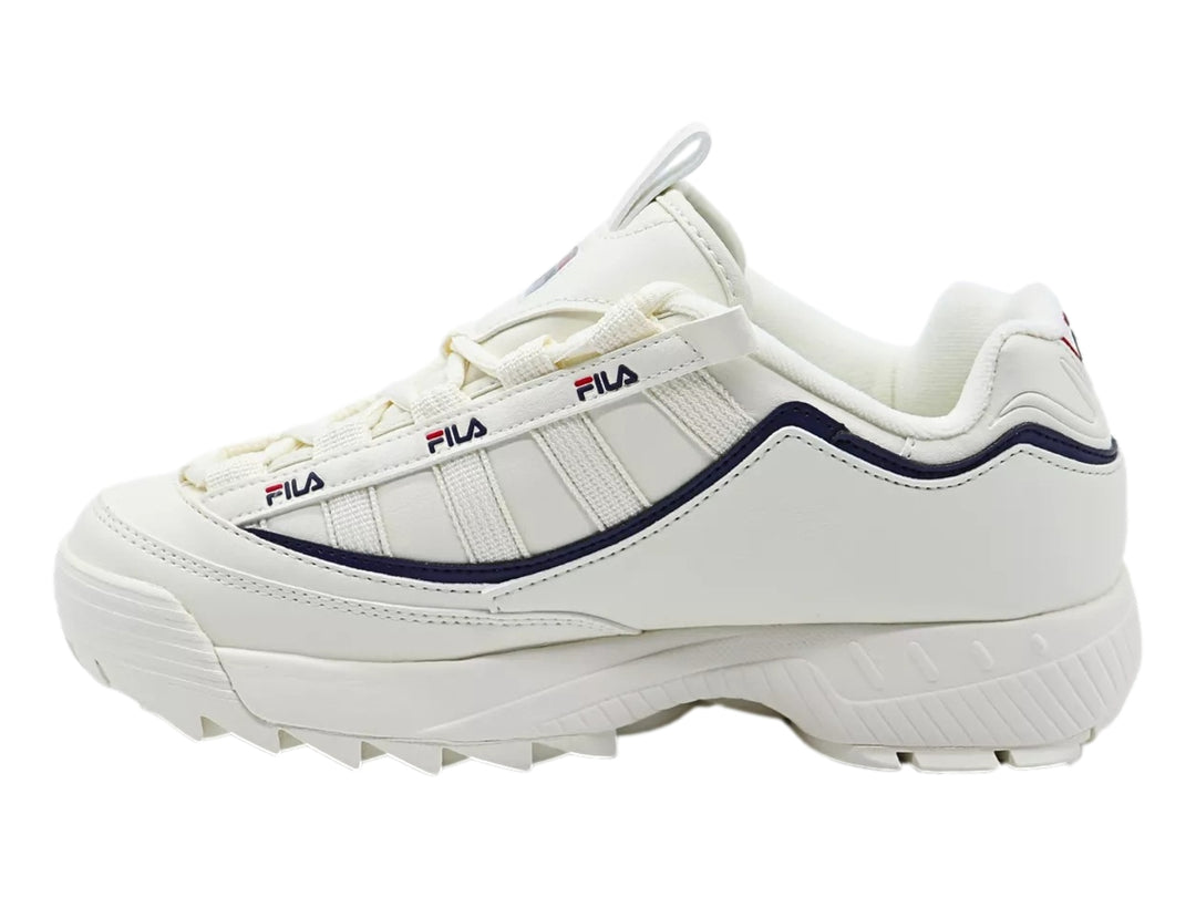 Tenis FILA D Formation Blanco, Azul y Rojo para Mujer