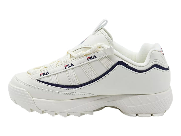 Tenis FILA D Formation Blanco, Azul y Rojo para Mujer