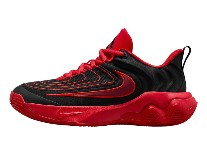 Tenis Nike Giannis Immortality 4 Negro y Rojo para Niño