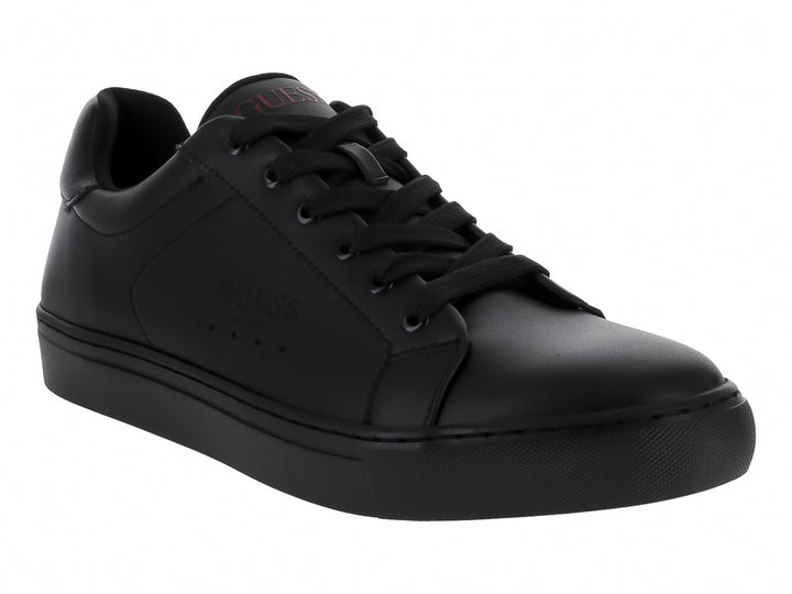 Tenis Guess Negro de Cuero para Hombre