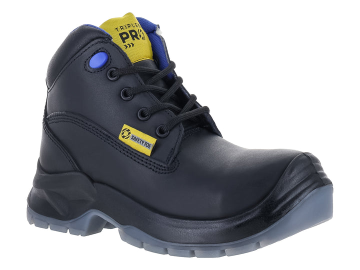 Botas de Trabajo Triples Negro para Hombre