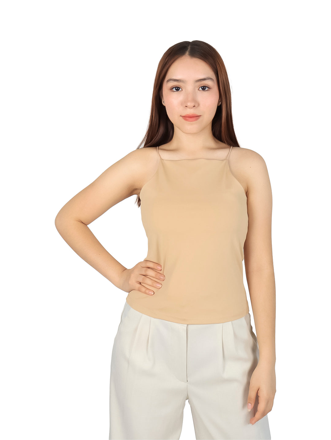 Blusa London Fashion Beige para Mujer