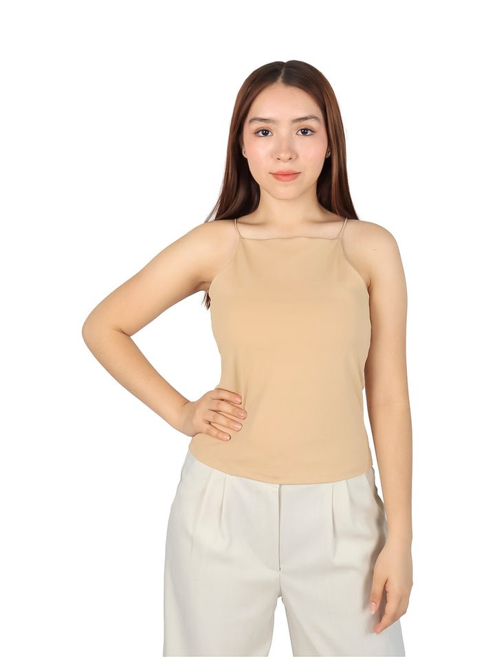 Blusa London Fashion Beige para Mujer
