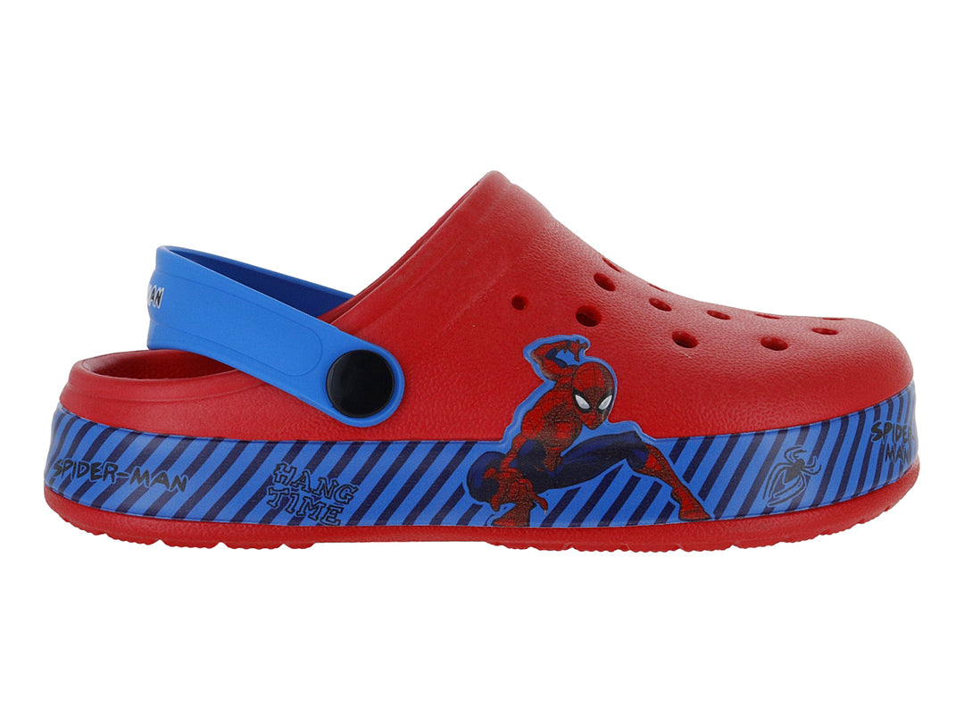 Sandalias Clogs VAVITO Spider-Man Rojo para Niño