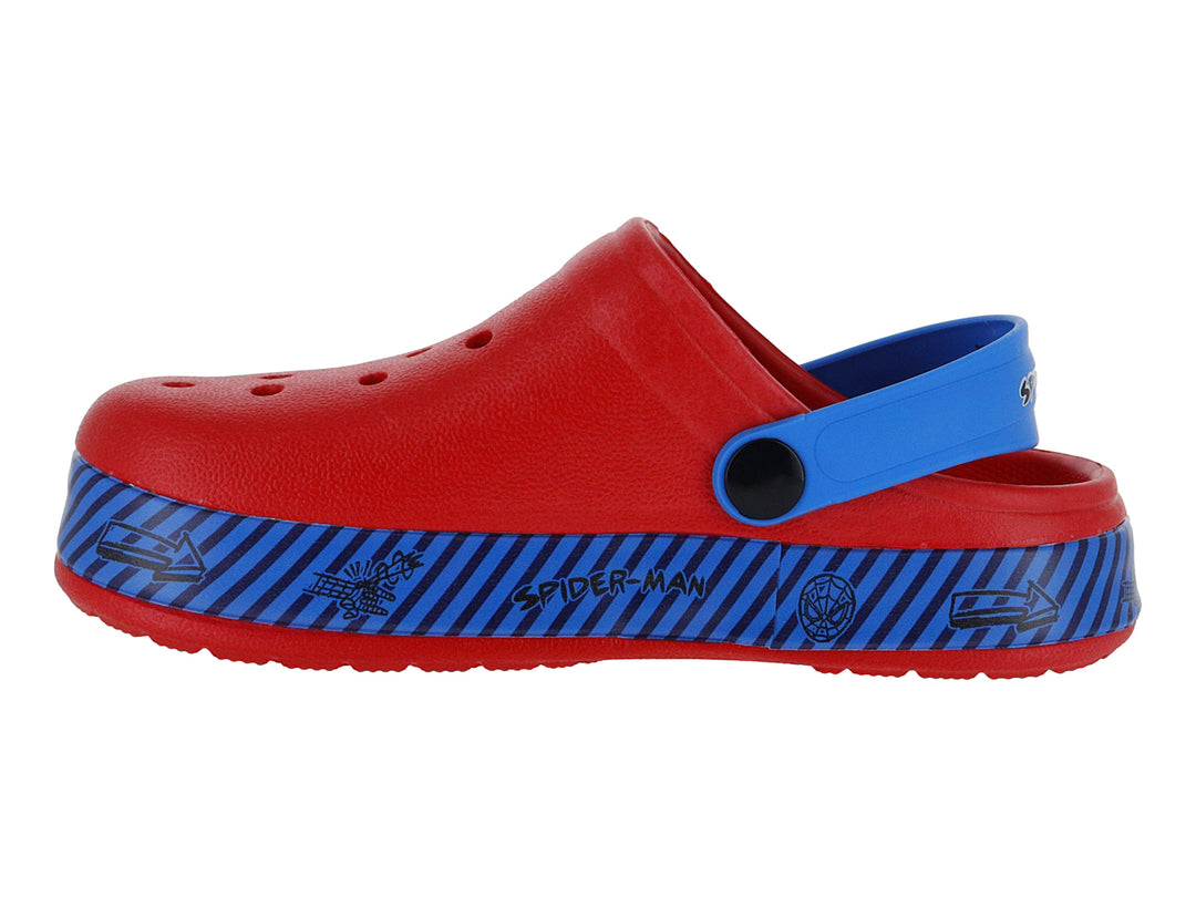 Sandalias Clogs VAVITO Spider-Man Rojo para Niño