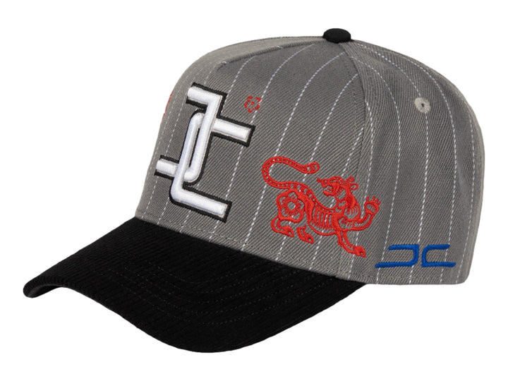 Gorra Snapback JC Hats Tiger Gris