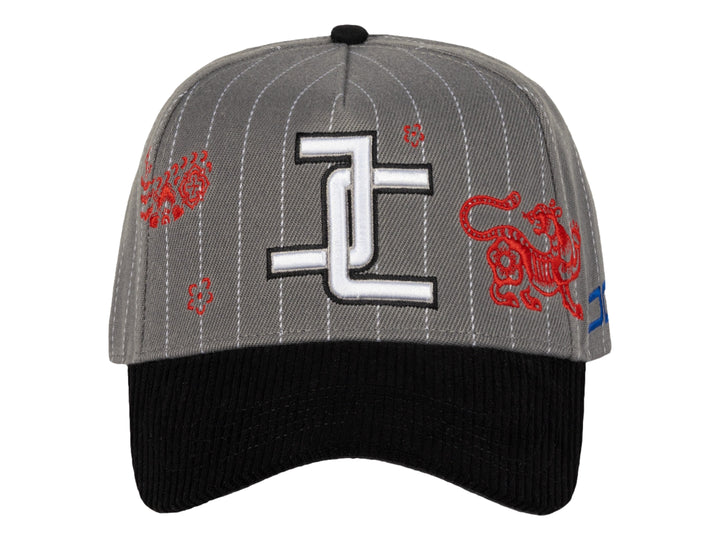 Gorra Snapback JC Hats Tiger Gris