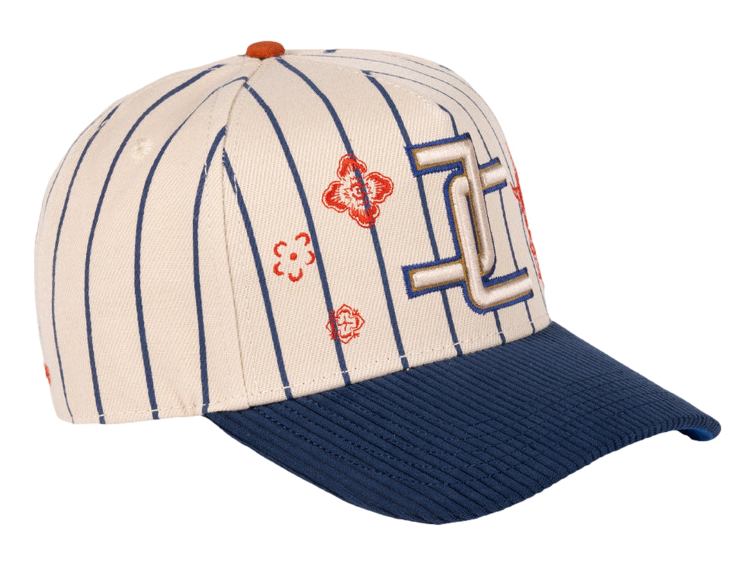 Gorra JC Hats Bufalo Beige y Azul para Hombre