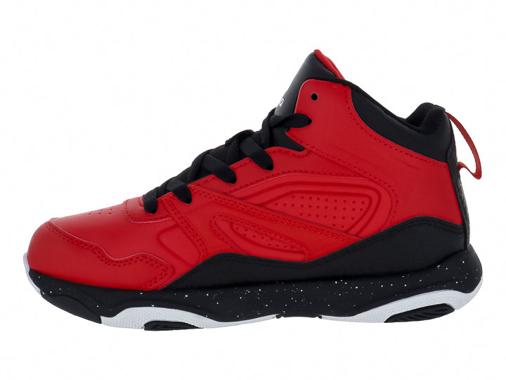 Tenis SHAQ Shaqnado Rojo y Negro para Niño
