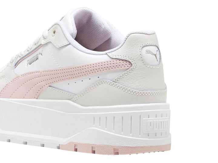 Tenis PUMA Carmen II Idol Blanco y Rosa para Niña