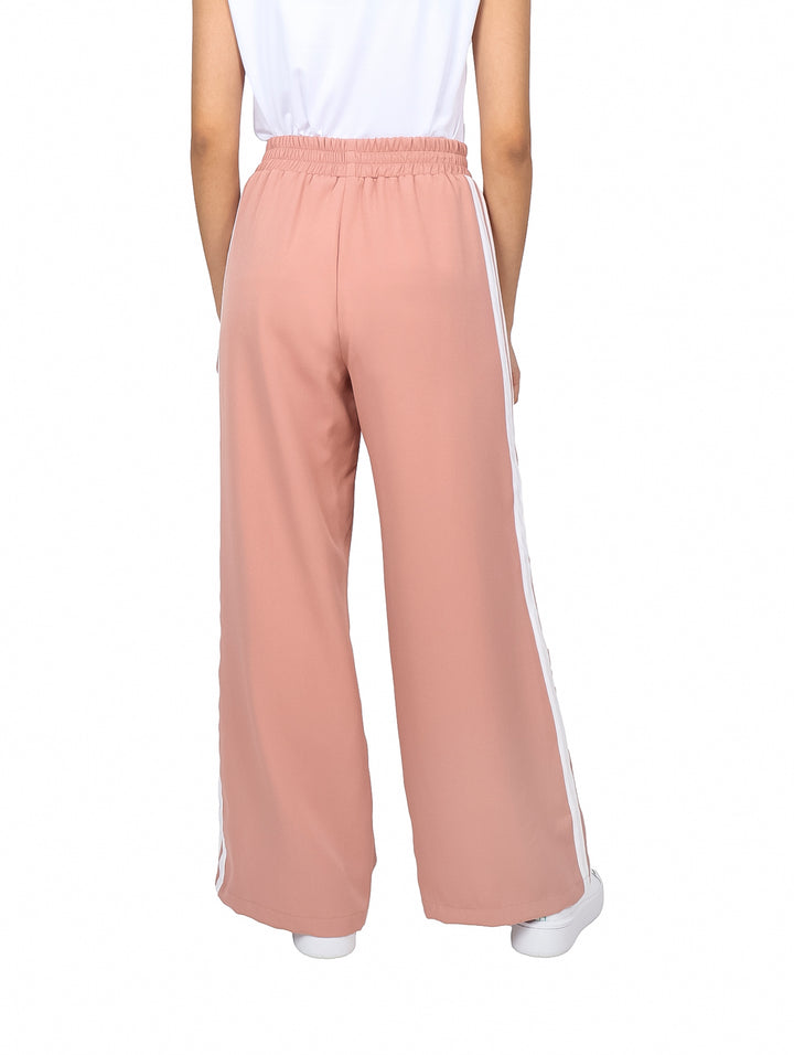 Pantalón Exotica Pierna Ancha Mauve para Mujer