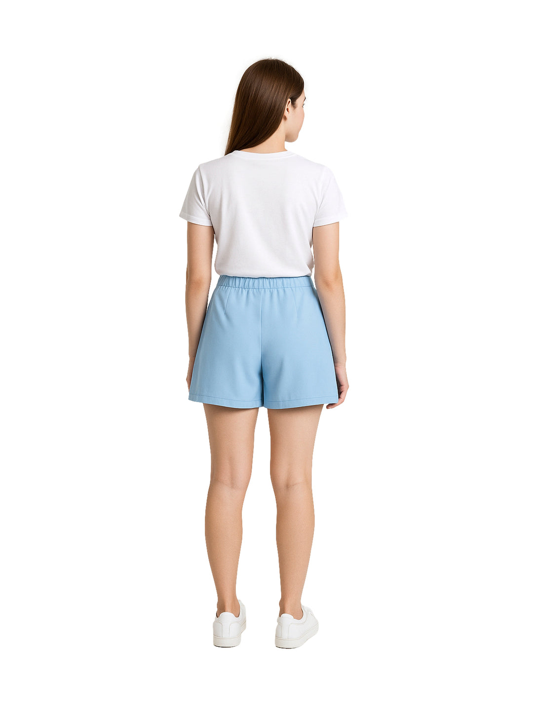 Falda Deportiva Exotica Azul Cielo para Mujer