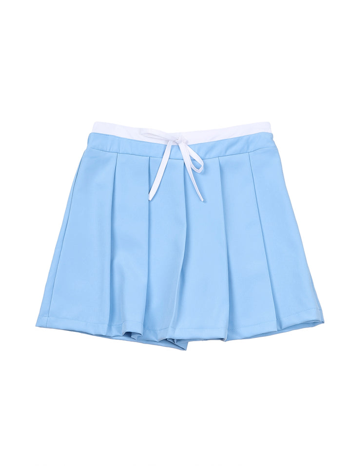Falda Deportiva Exotica Azul Cielo para Mujer