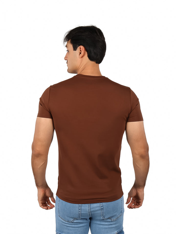 Playera Moda Pritex Café para Hombre