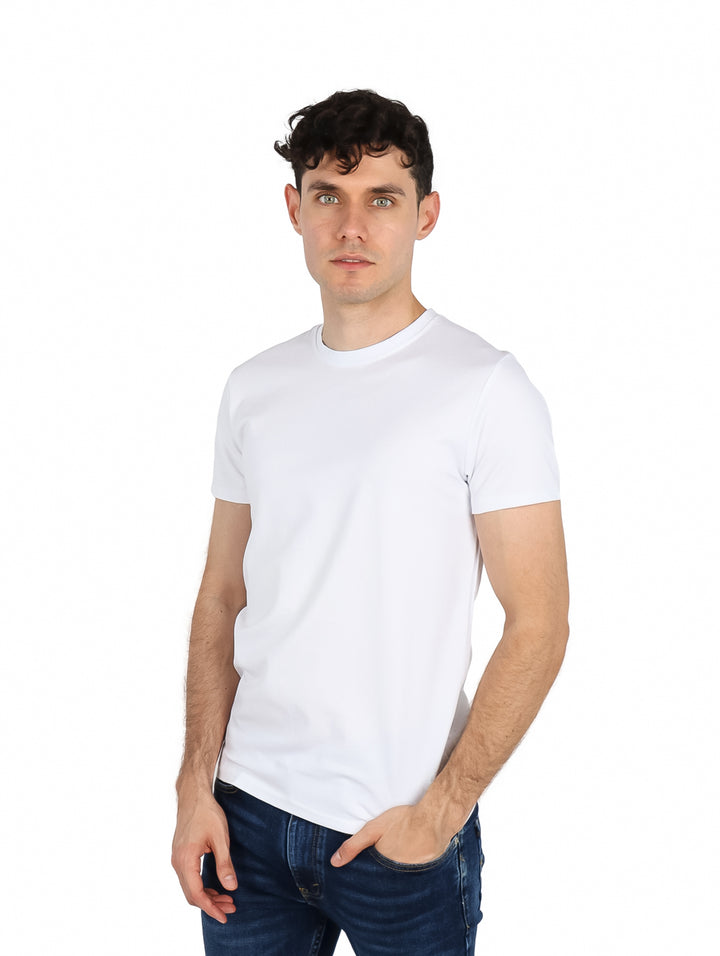 Playera Moda Pritex Blanca para Hombre