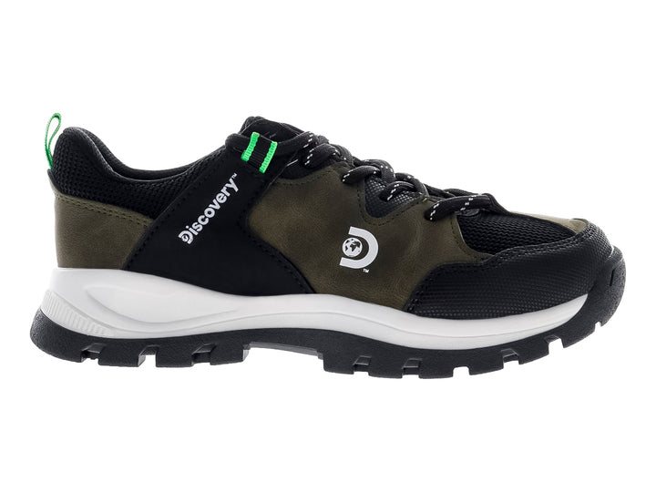 Tenis de Excursionismo Discovery Verde Militar para Nino