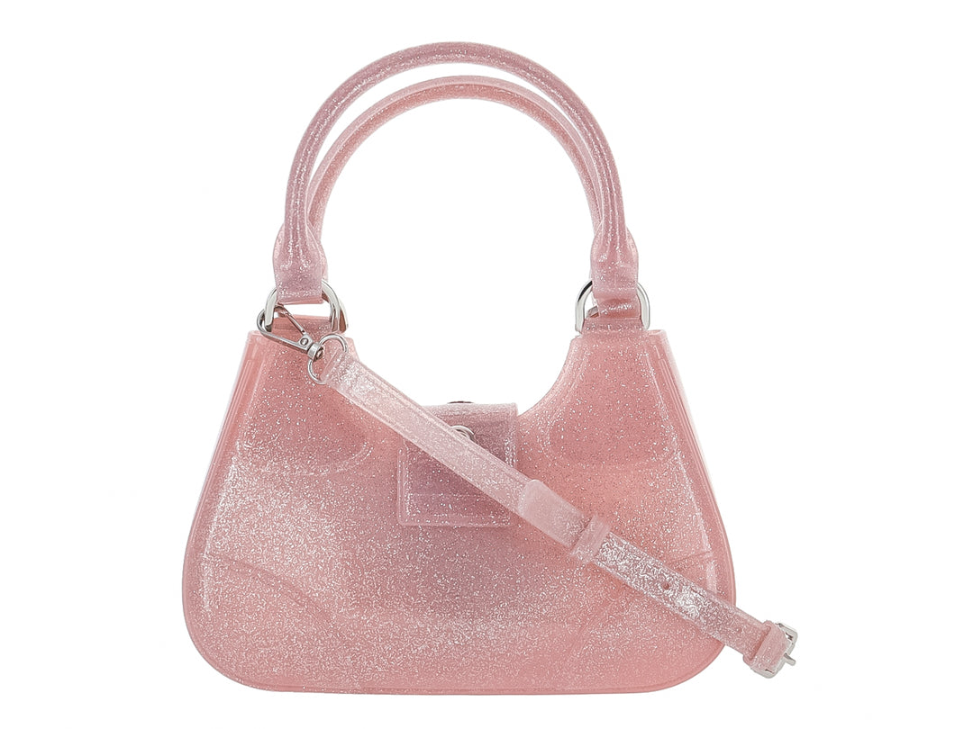 Bolsa de Hombro ROZE Rosa Glitter para Mujer