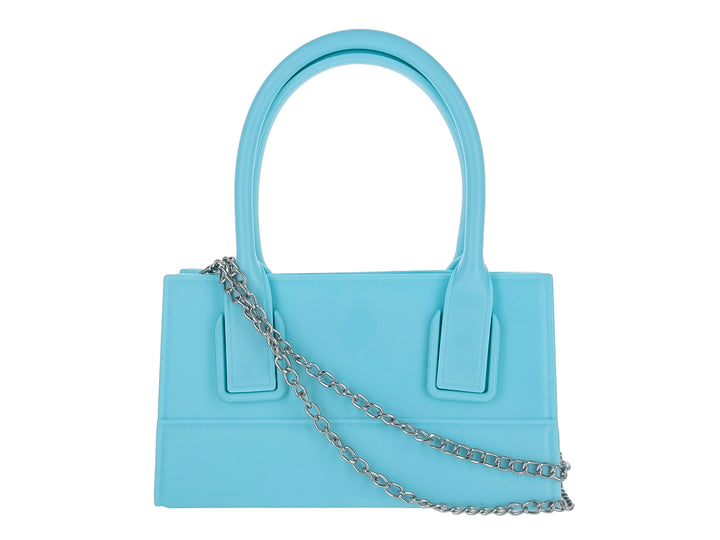 Bolso de Hombro ROZE Azul Glitter para Mujer