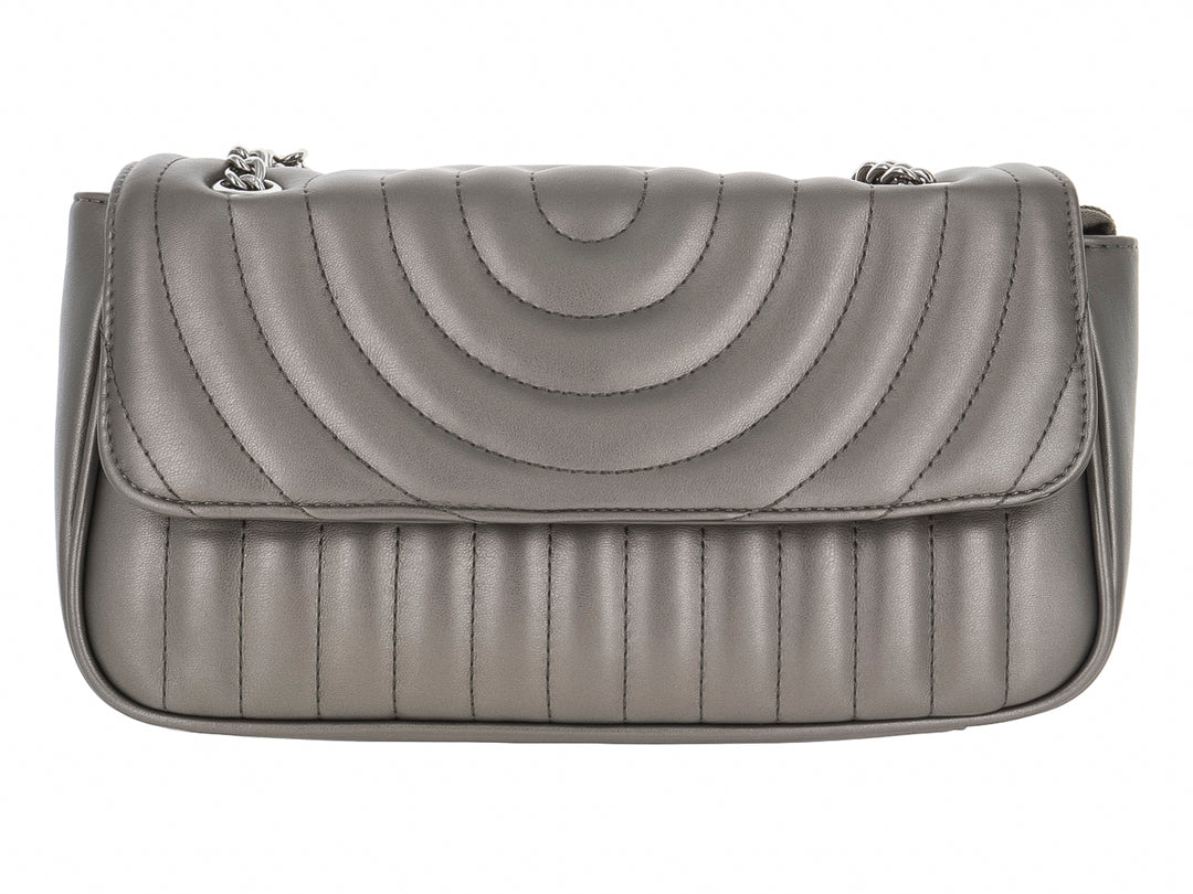 Bolso Crossbody ROZE Gris Inox para Mujer
