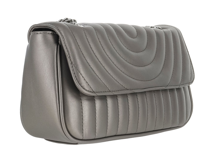 Bolso Crossbody ROZE Gris Inox para Mujer