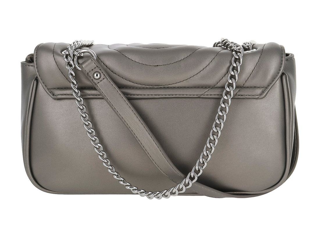 Bolso Crossbody ROZE Gris Inox para Mujer