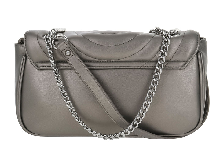 Bolso Crossbody ROZE Gris Inox para Mujer