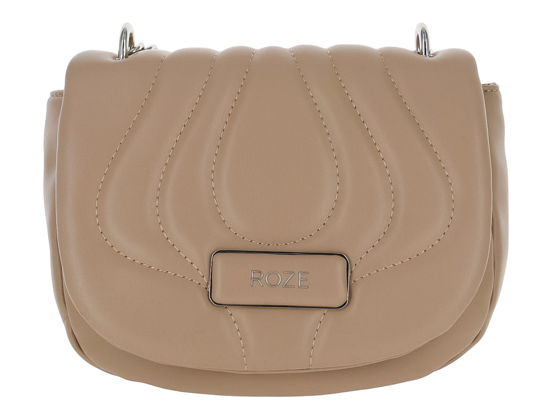 Bolso de Hombro ROZE Color Nude para Mujer