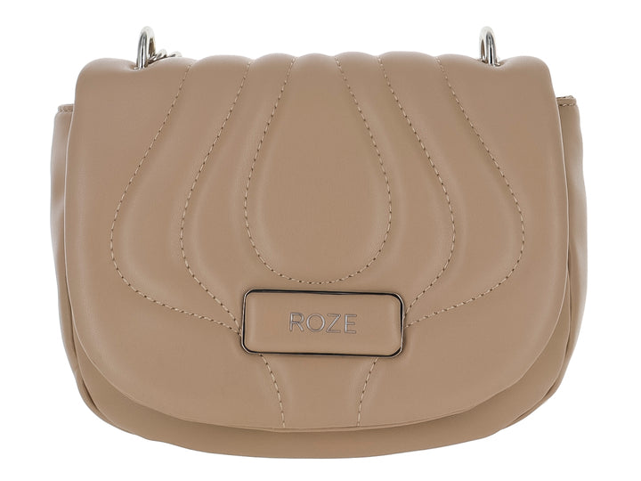 Bolso de Hombro ROZE Color Nude para Mujer