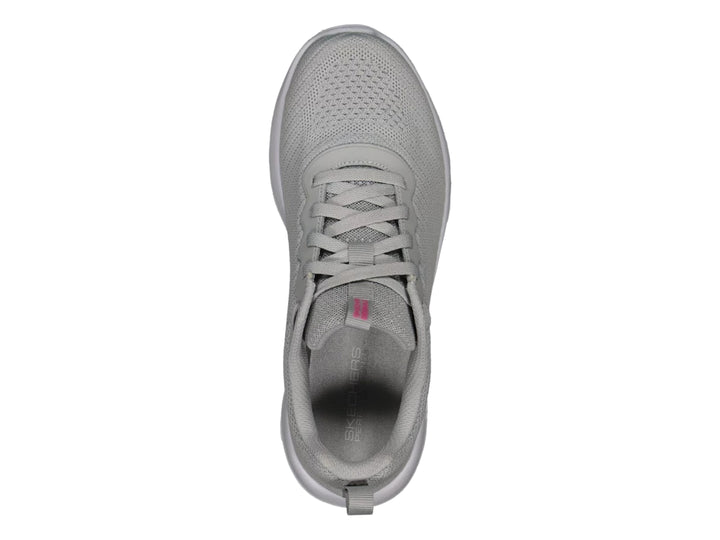 Tenis Skechers Go Walk Joy Gris y Rosa para Mujer