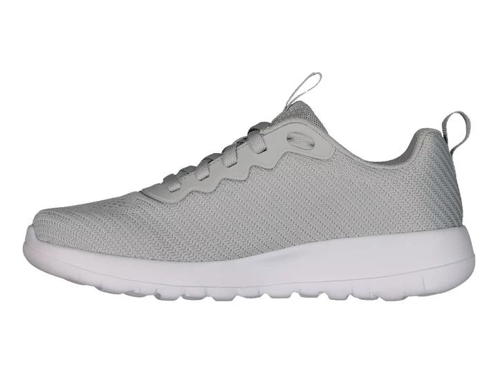 Tenis Skechers Go Walk Joy Gris y Rosa para Mujer