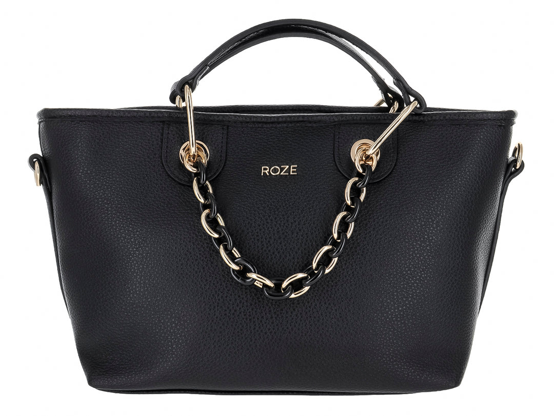 Bolso de Hombro ROZE Negro para Mujer