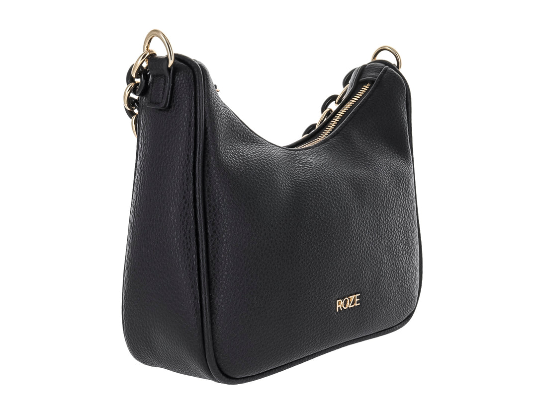 Bolsa de Hombro ROZE Negro para Mujer