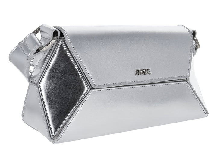 Bolso Crossbody ROZE Plata para Mujer