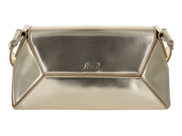 Bolso de Hombro ROZE Oro para Mujer