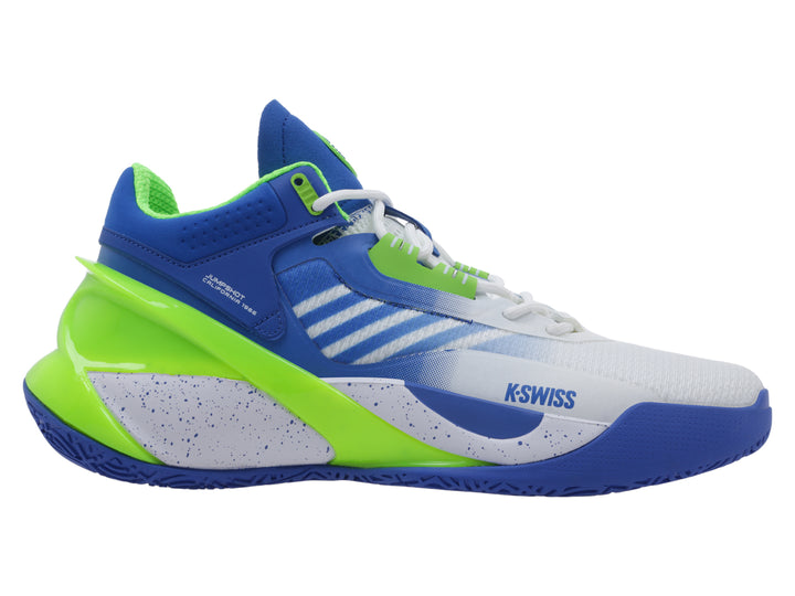 Tenis K-Swiss Jumpshot Negro y Blanco para Hombre