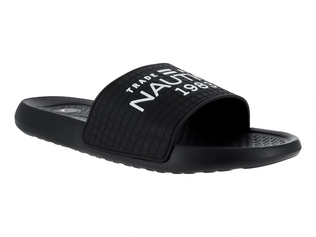 Sandalias Slide Nautica Negro para Hombre