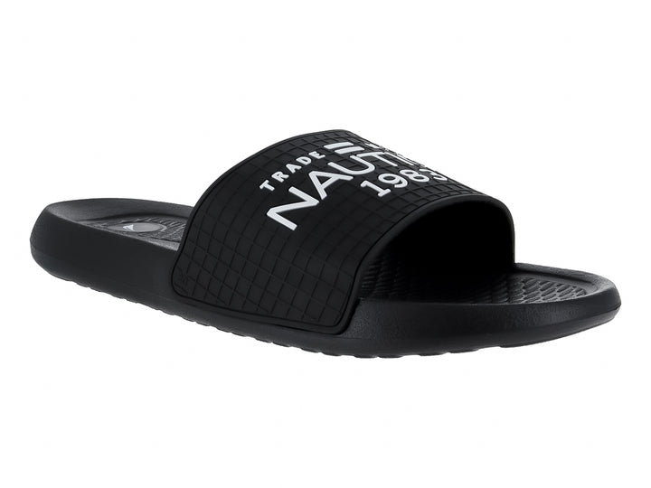 Sandalias Slide Nautica Negro para Hombre