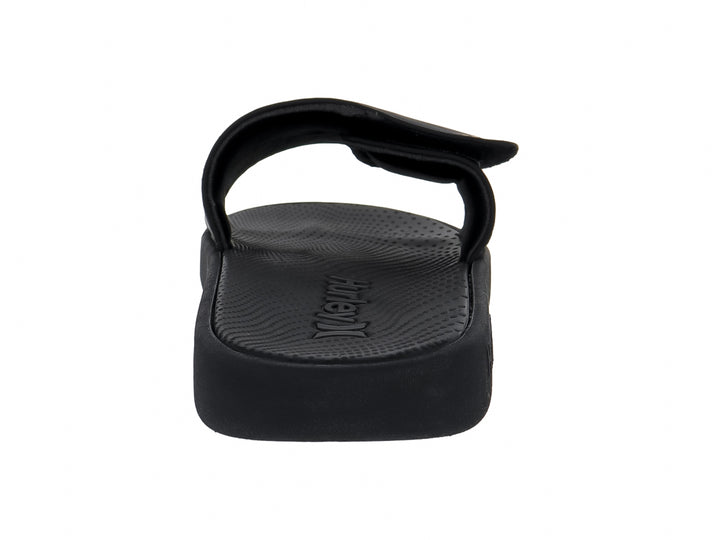 Sandalia Hurley Silva color negro para hombre con correa ancha y suela ergonómica.