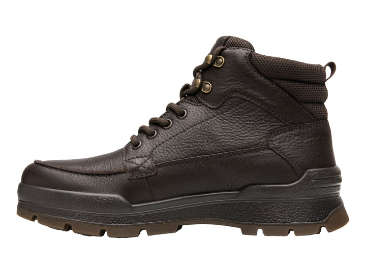 Bota Flexi color chocolate de cuero con suela robusta y estilo country para hombre.