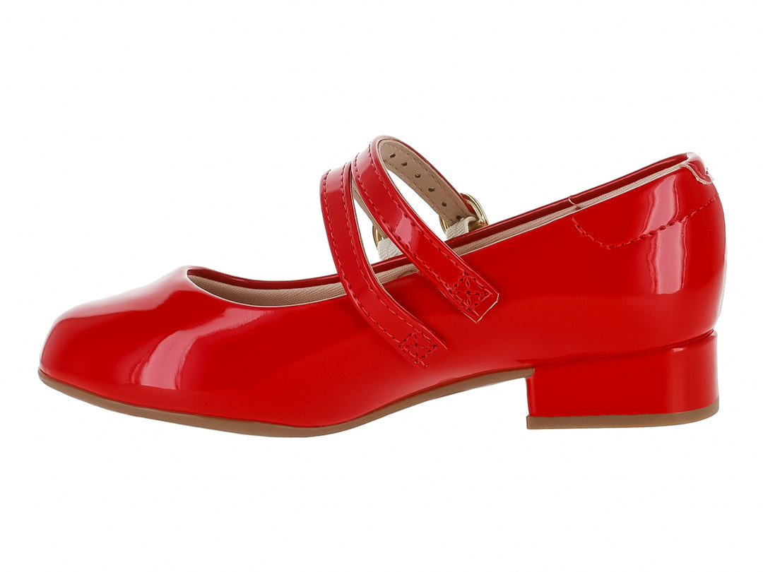 Zapatos Flats Molekinha Rojo para Niña