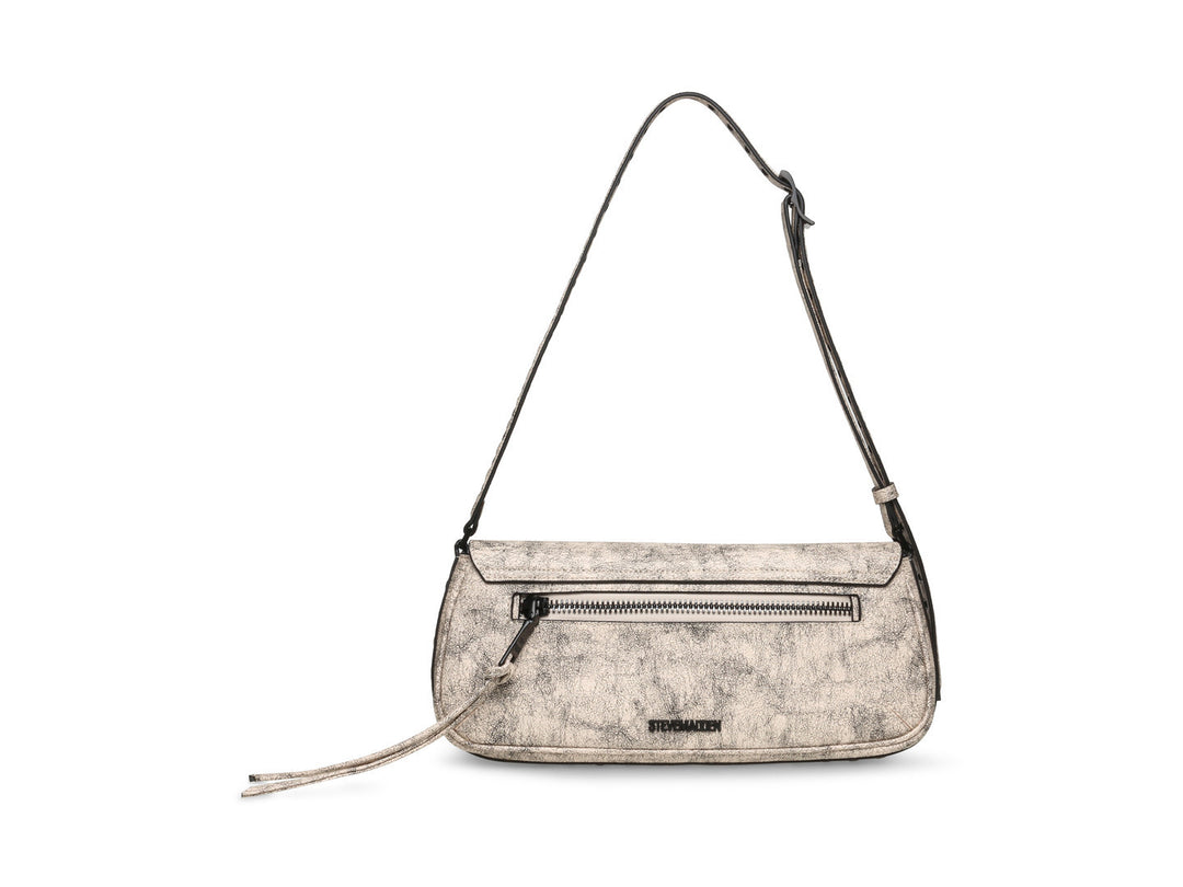 Bolsa de Hombro Steve Madden Bindar Blanco y Negro para Mujer