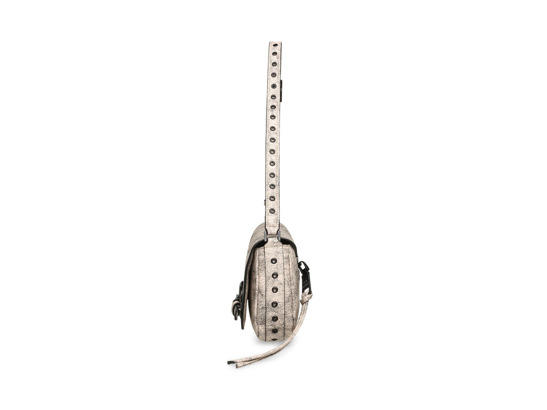 Bolsa de Hombro Steve Madden Bindar Blanco y Negro para Mujer
