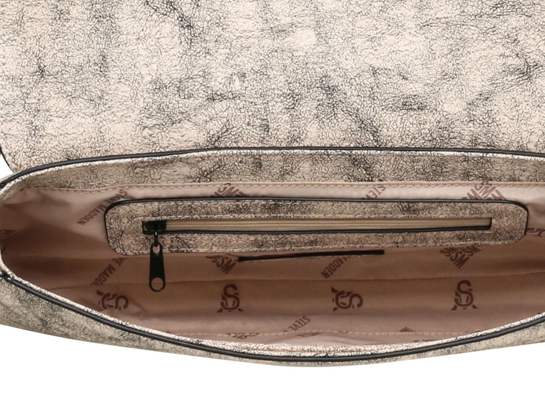 Bolsa de Hombro Steve Madden Bindar Blanco y Negro para Mujer