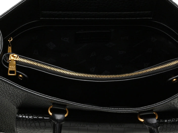 Bolso Steve Madden BMISA Negro y Dorado para Mujer