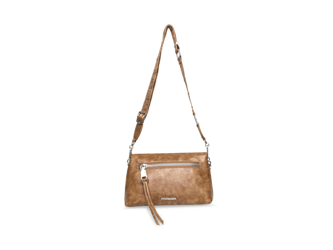 Bolsa de Hombro Steve Madden Bzaggy Café para Mujer
