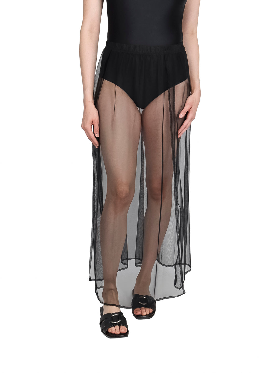 Falda Mesh ROZE Negro para Mujer